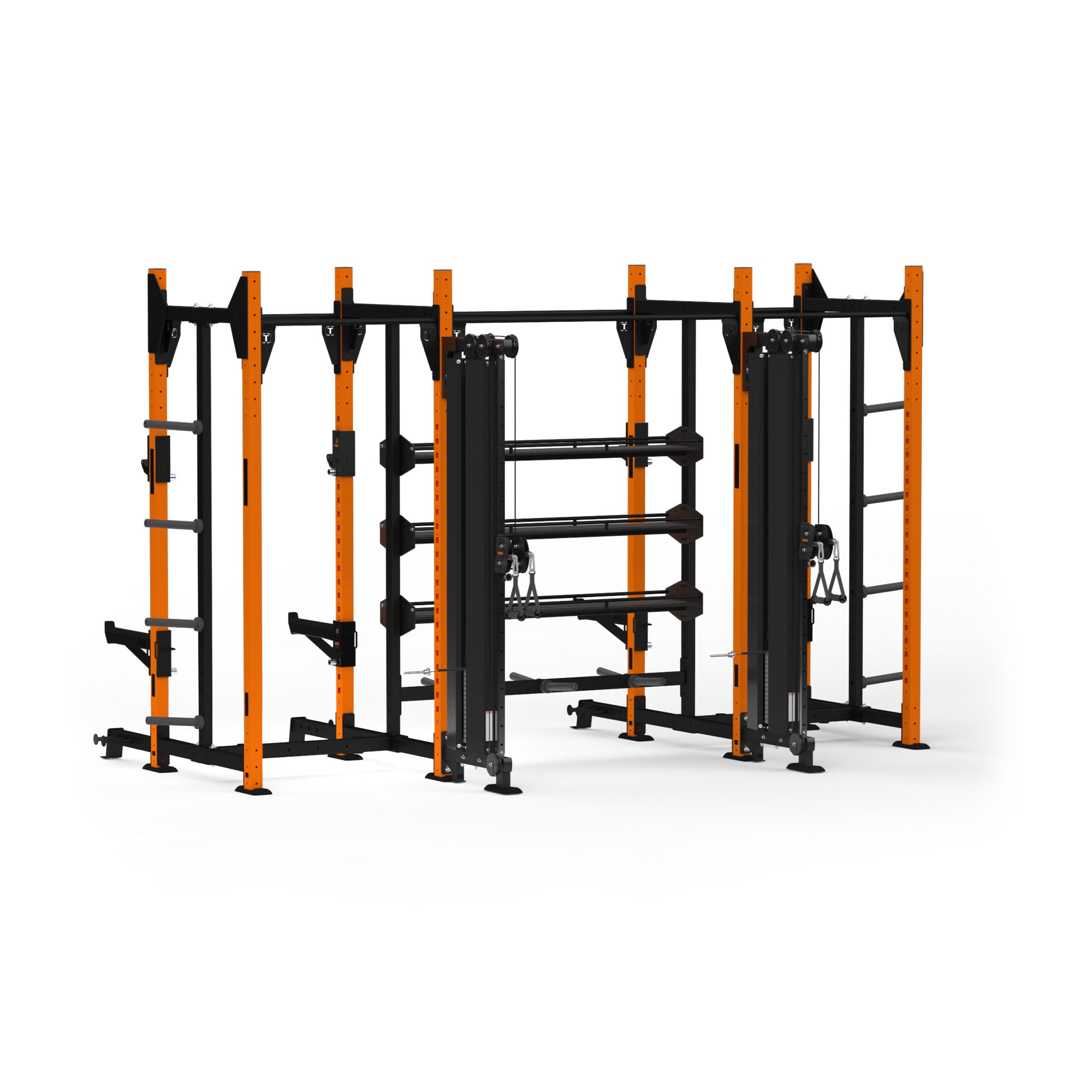 4x14 FT (1.2x4.3 M) Storage Plus Cable Center Freestanding Rig