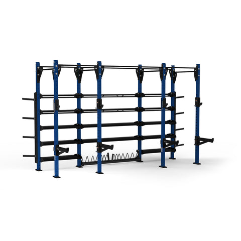 4x14 FT (1.2x4.3 M) Storage Plus Wall Rig – Torque Fitness - Commercial