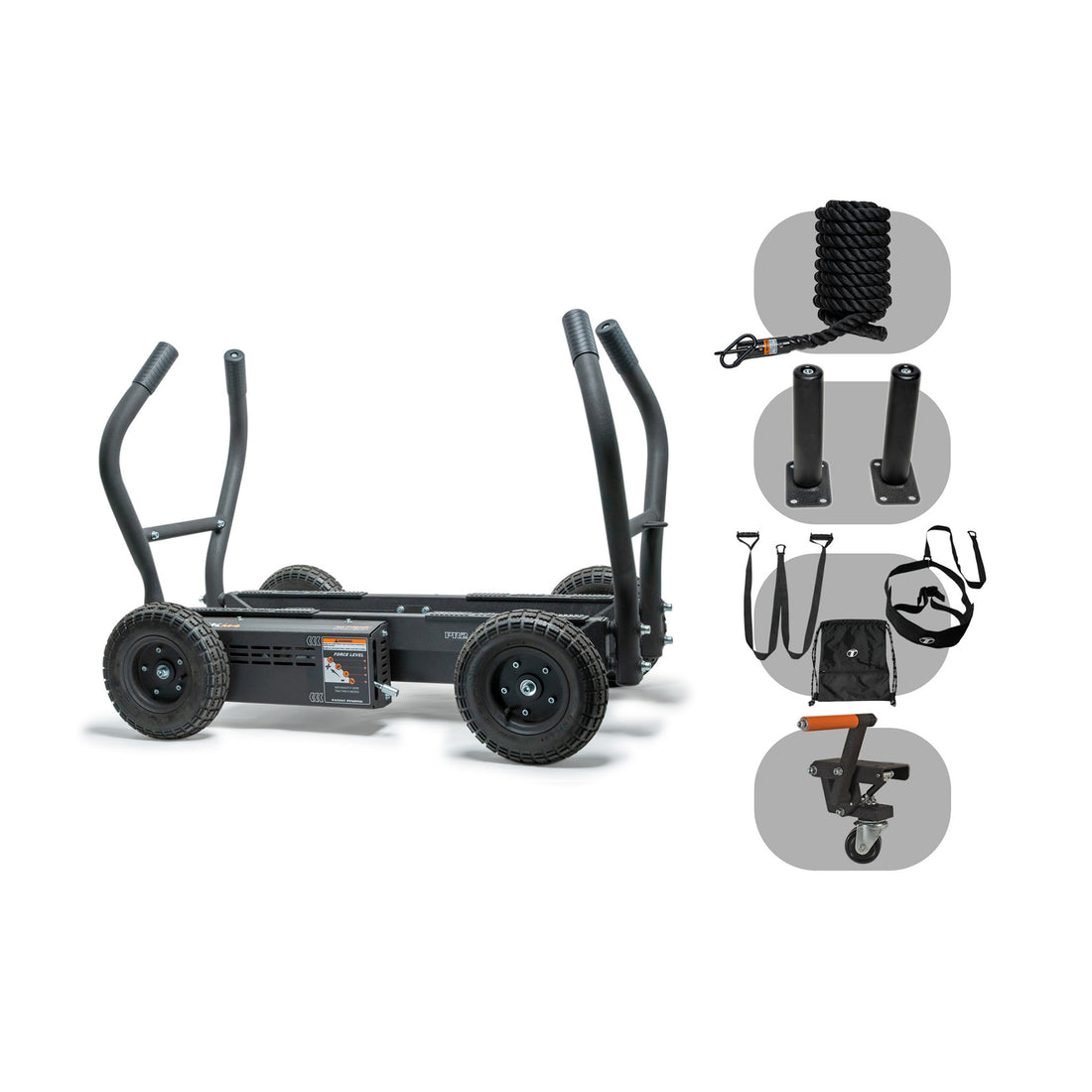 Torque TANK M4 push sled accessory detail from the compatible attachment gallery