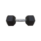 Rubber Hexagon Dumbbell - KG