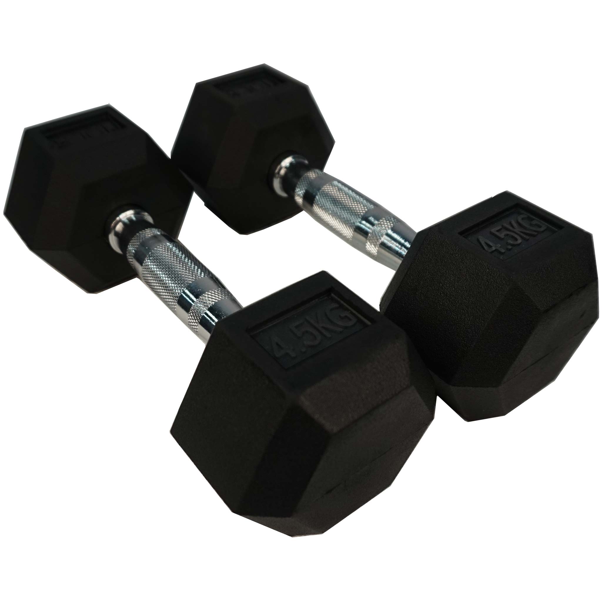Rubber Hexagon Dumbbell