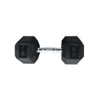 Rubber Hexagon Dumbbell - KG