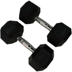 Rubber Hexagon Dumbbell