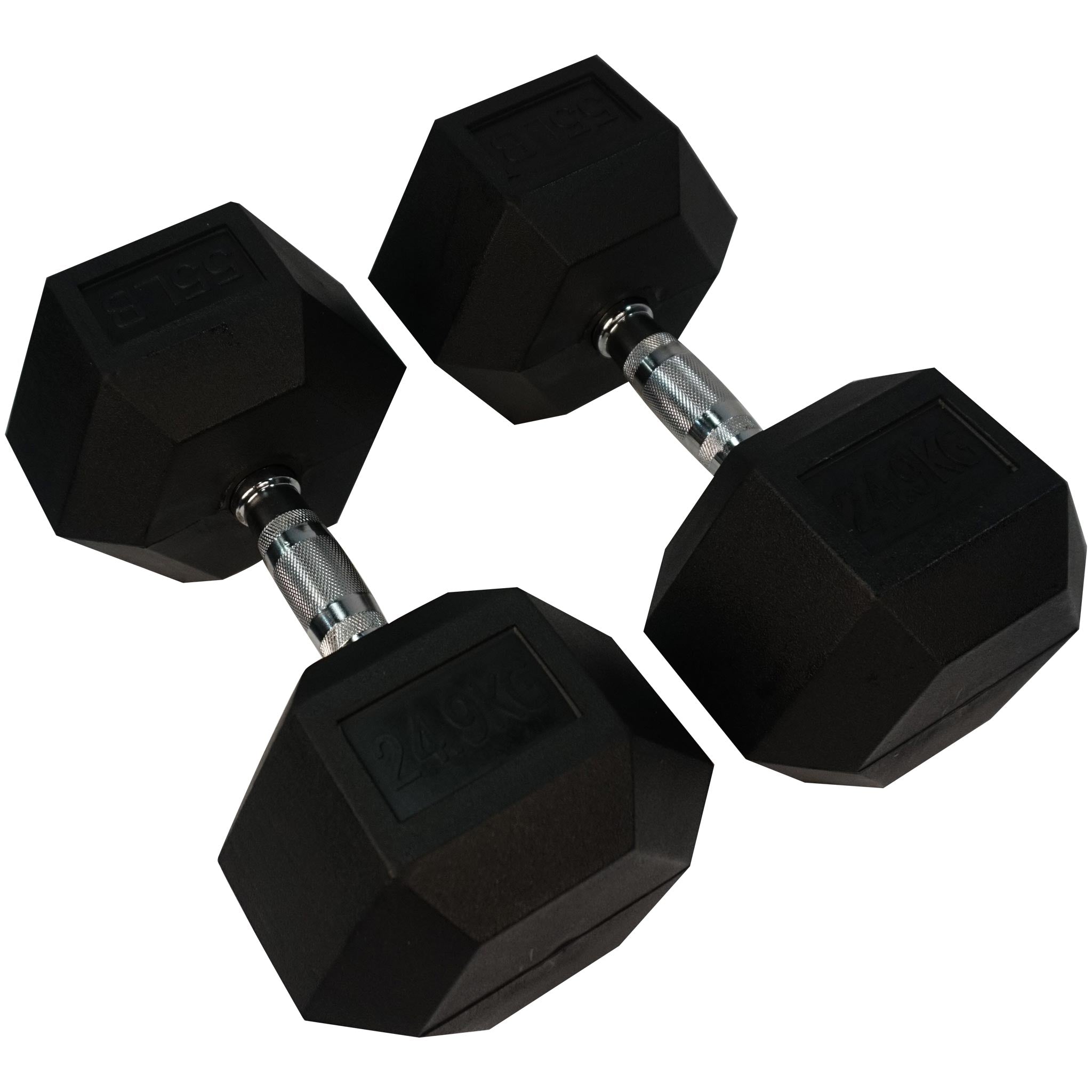 Rubber Hexagon Dumbbell