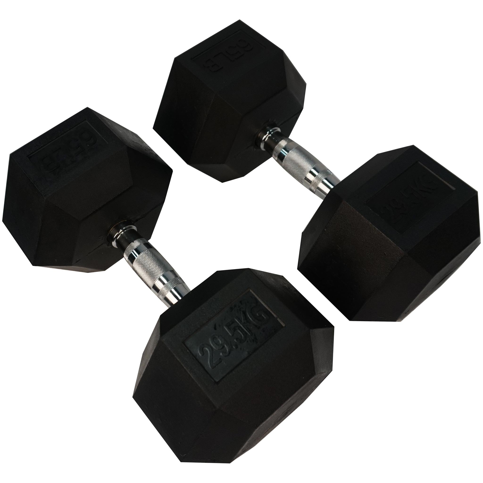 Rubber Hexagon Dumbbell