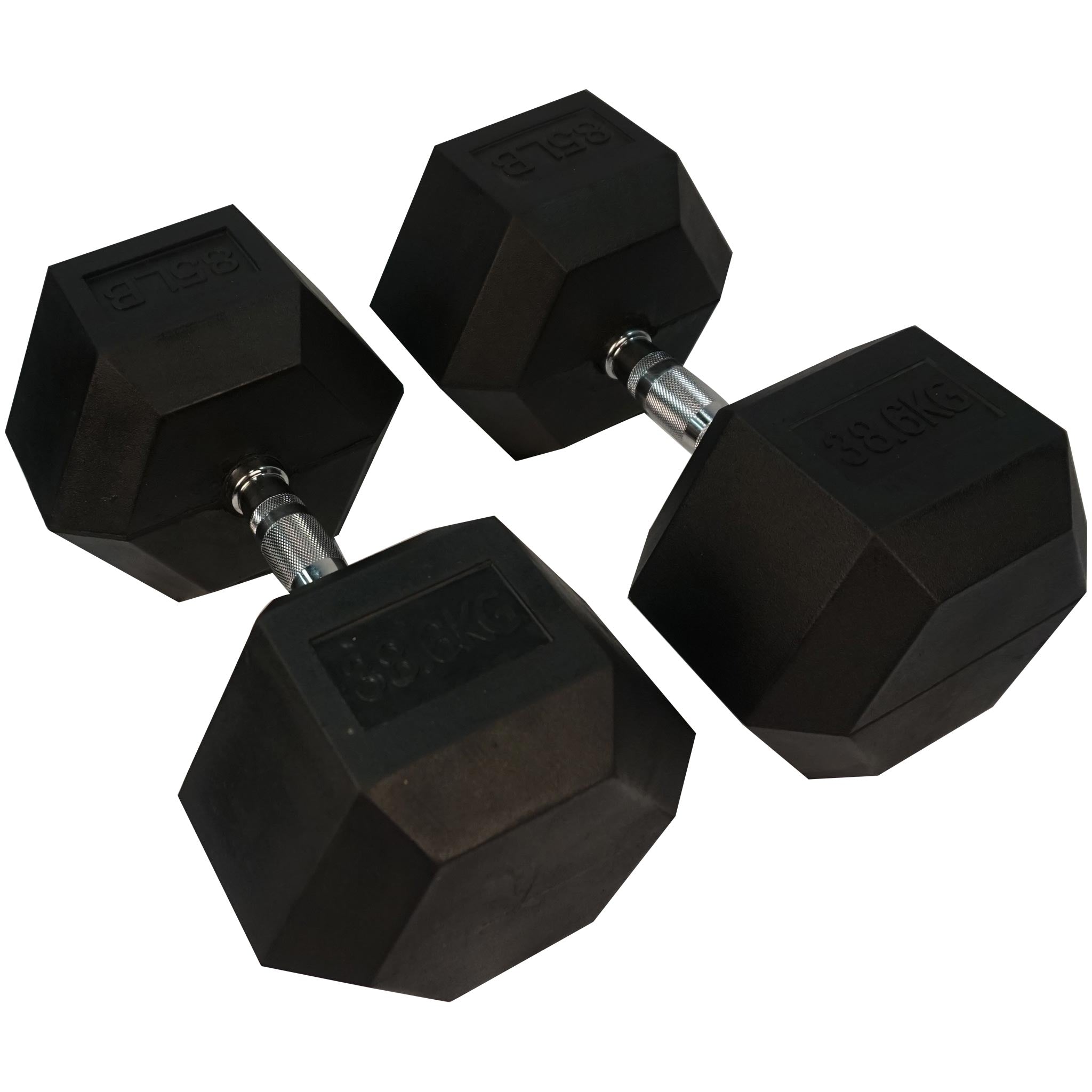 Rubber Hexagon Dumbbell
