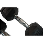 Rubber Hexagon Dumbbell