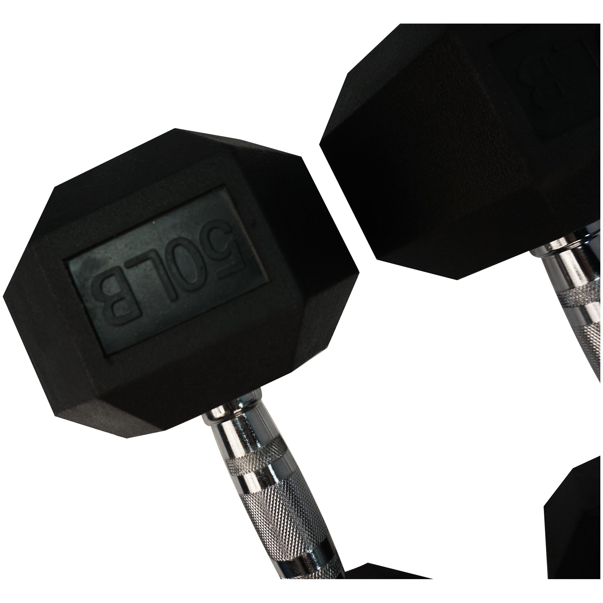 Rubber Hexagon Dumbbell