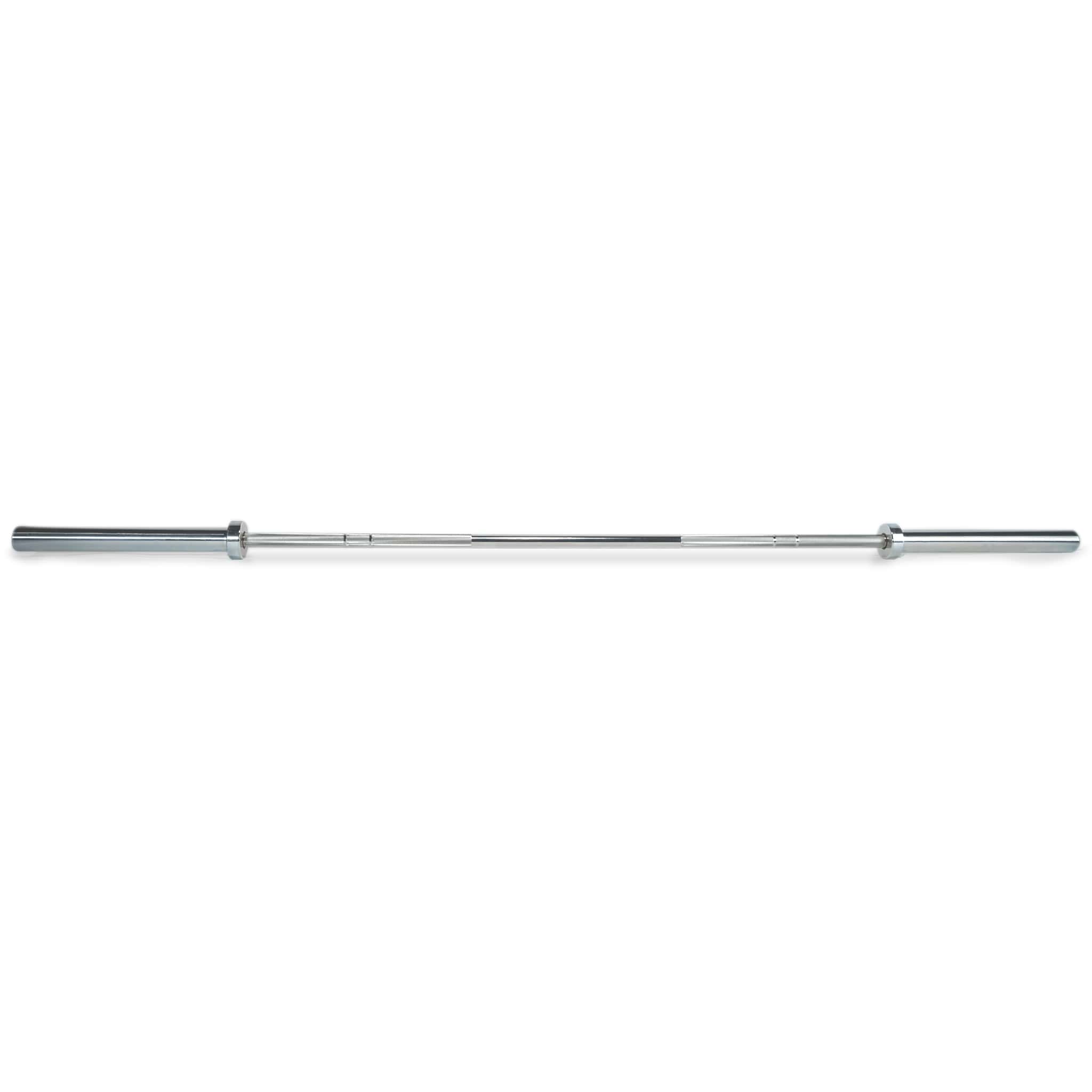 7' USA Bright Zinc Olympic Barbell