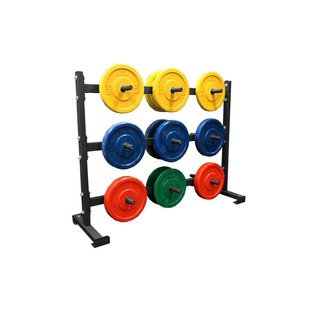 6 Foot Horizontal Weight Storage Rack – Torque Fitness - Commercial