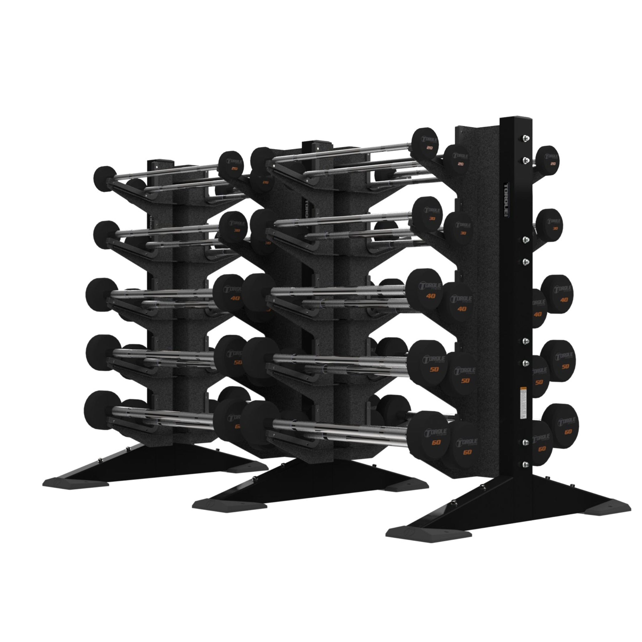 Barbell Rack Gun Rack Dimensions 2-Sided Center 20 Barbell Rack – Torque Fitness - Commercial