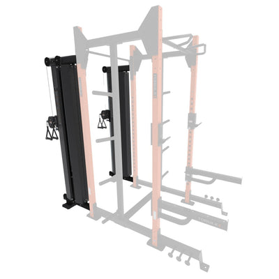 TR2 Double Half Rack With Storage – Torque Fitness - Commercial