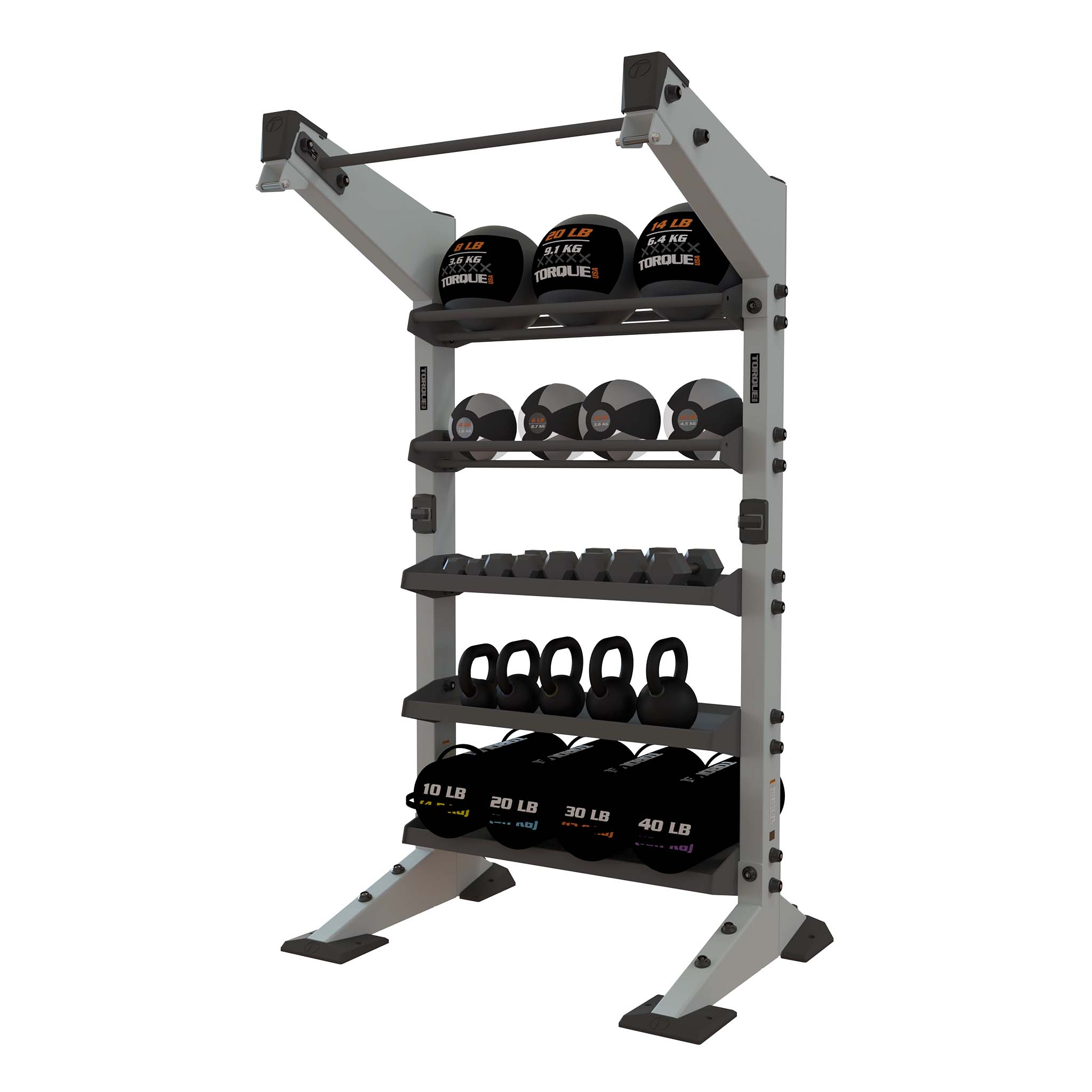 4 FT (1.2 M) Accessory Storage Module – Torque Fitness - Commercial