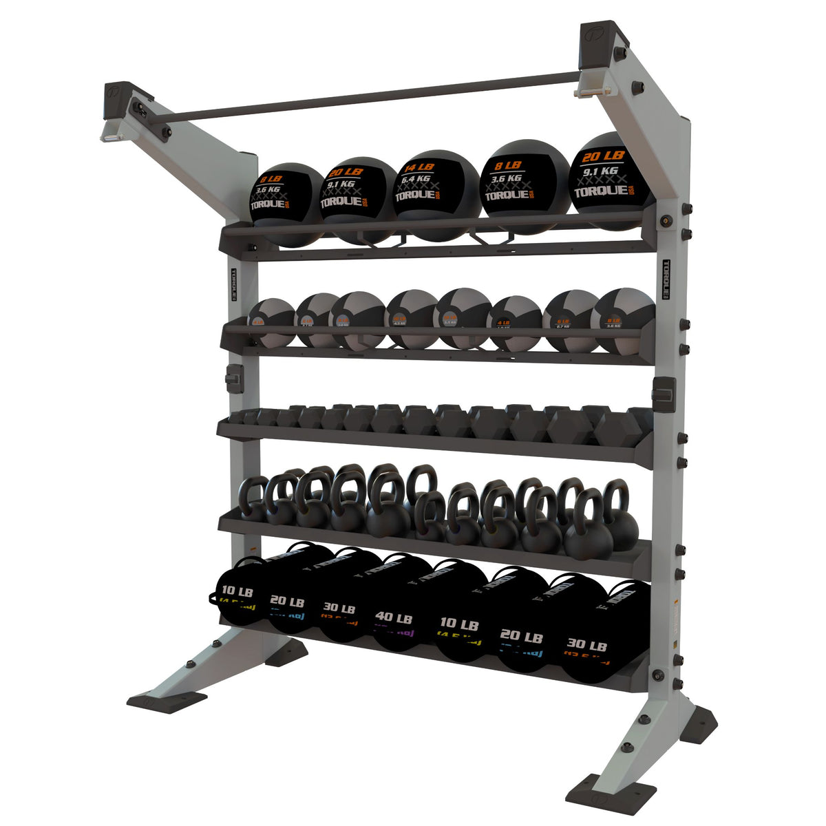 Torque Storage 6 Ft (1.8 M) Accessory Storage Module – Torque Fitness - Commercial