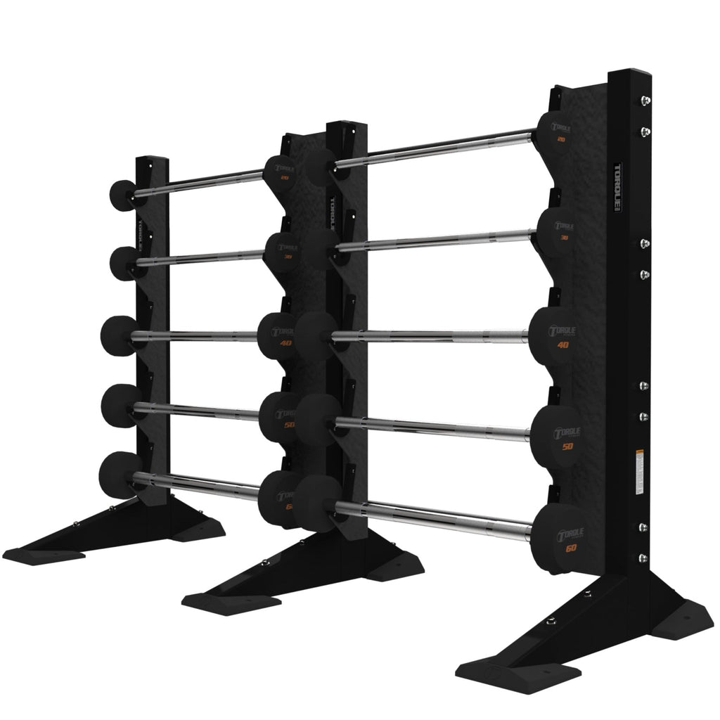 2-Module Wall 10 Barbell Rack