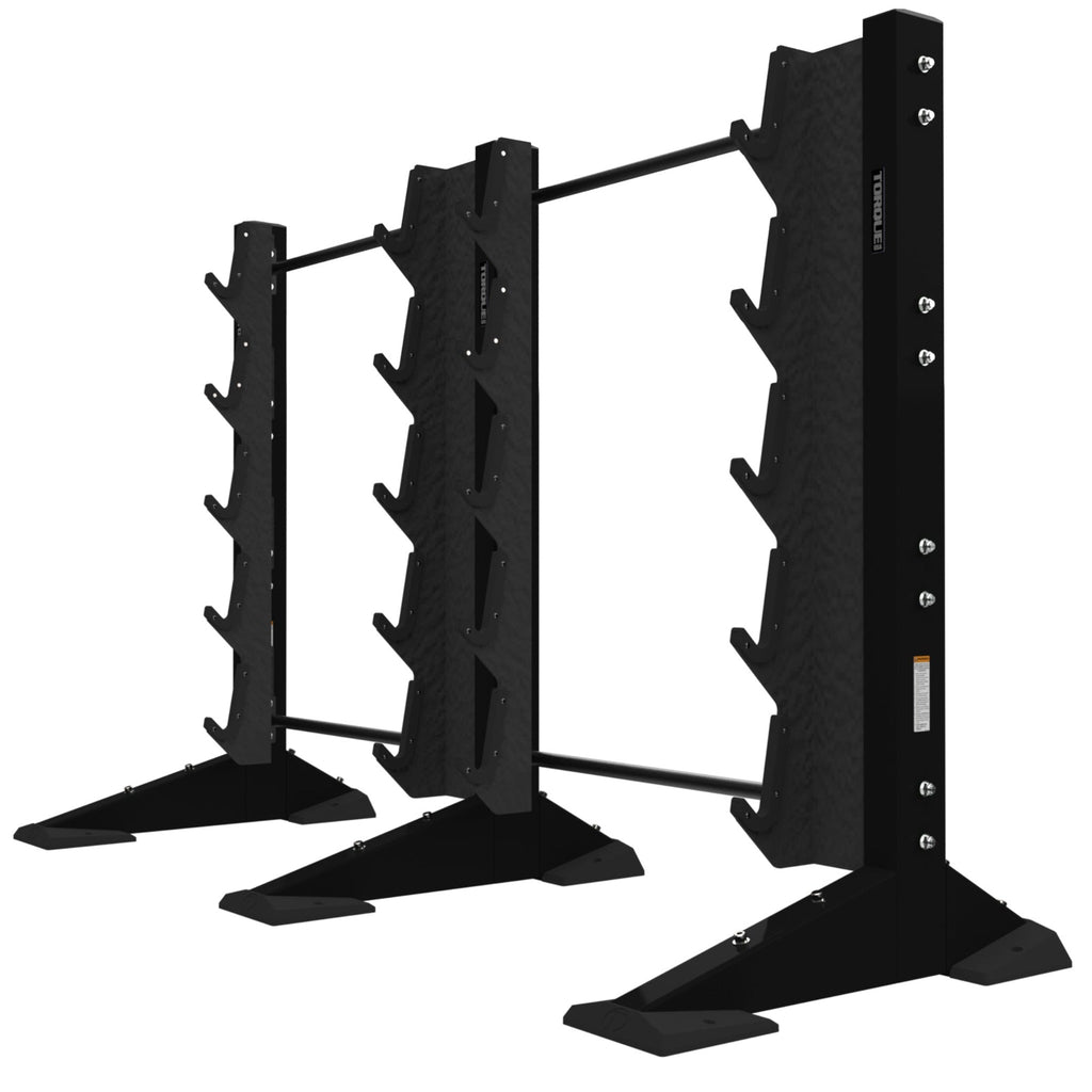 2-Module Wall 10 Barbell Rack