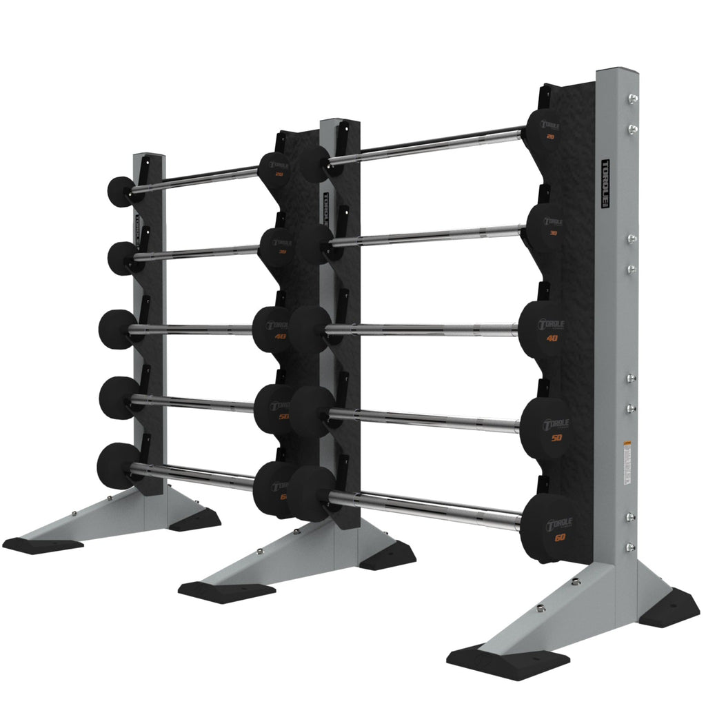2-Module Wall 10 Barbell Rack