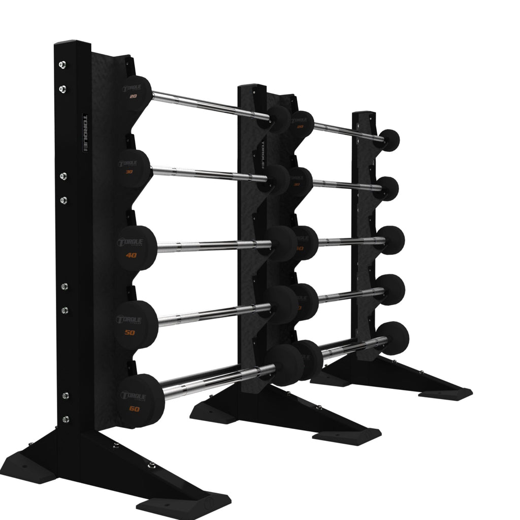 2-Module Wall 10 Barbell Rack