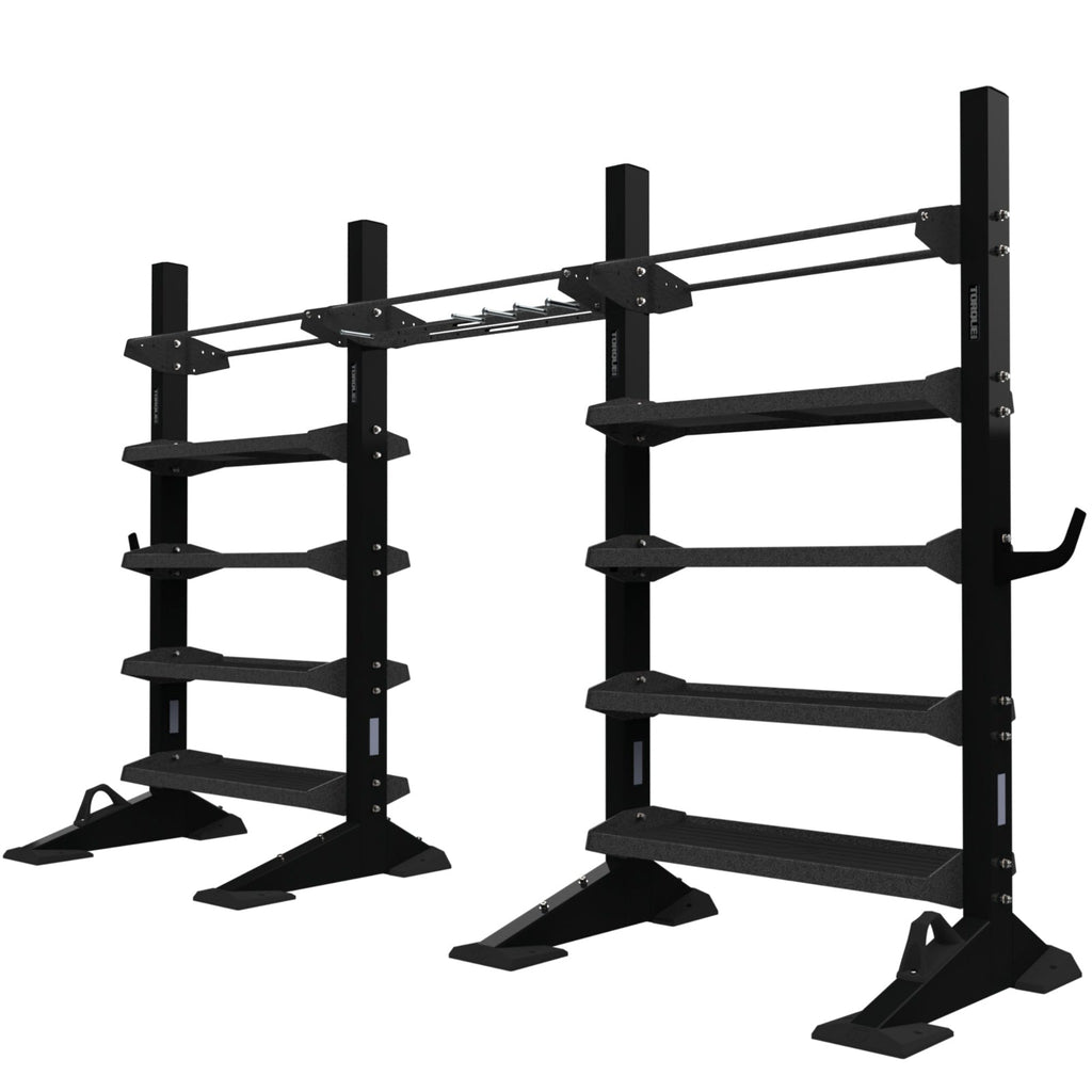 7 Ft (2.1 M) 3-Module Wall Storage System – Torque Fitness - Commercial