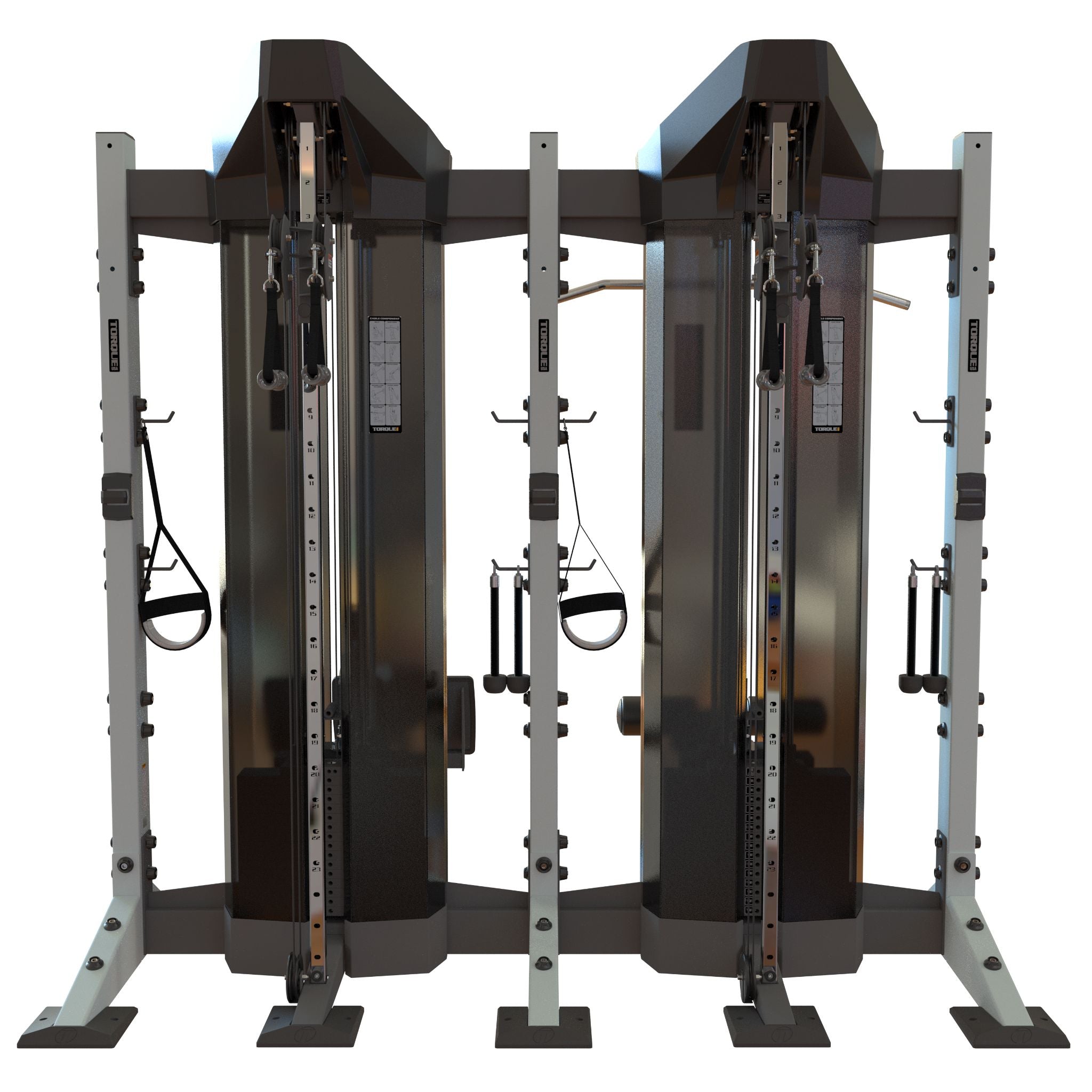 2-Module X-SELECT 2-Sided Center Cable Station