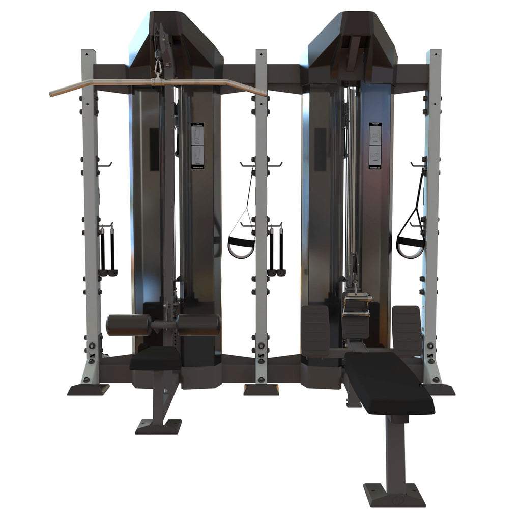 2-Module X-SELECT 2-Sided Center Cable Station