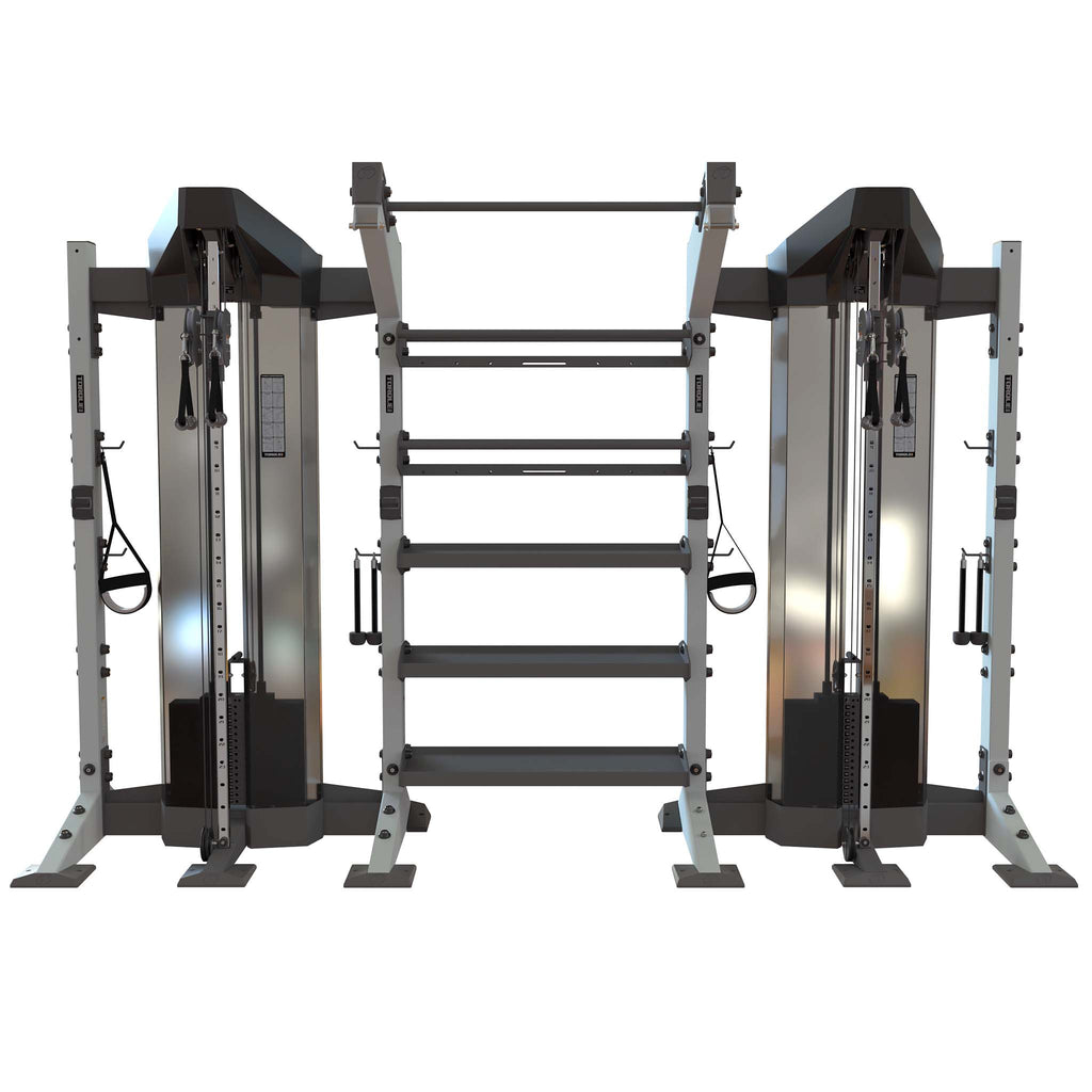 3-Module X-SELECT Wall Cable Station