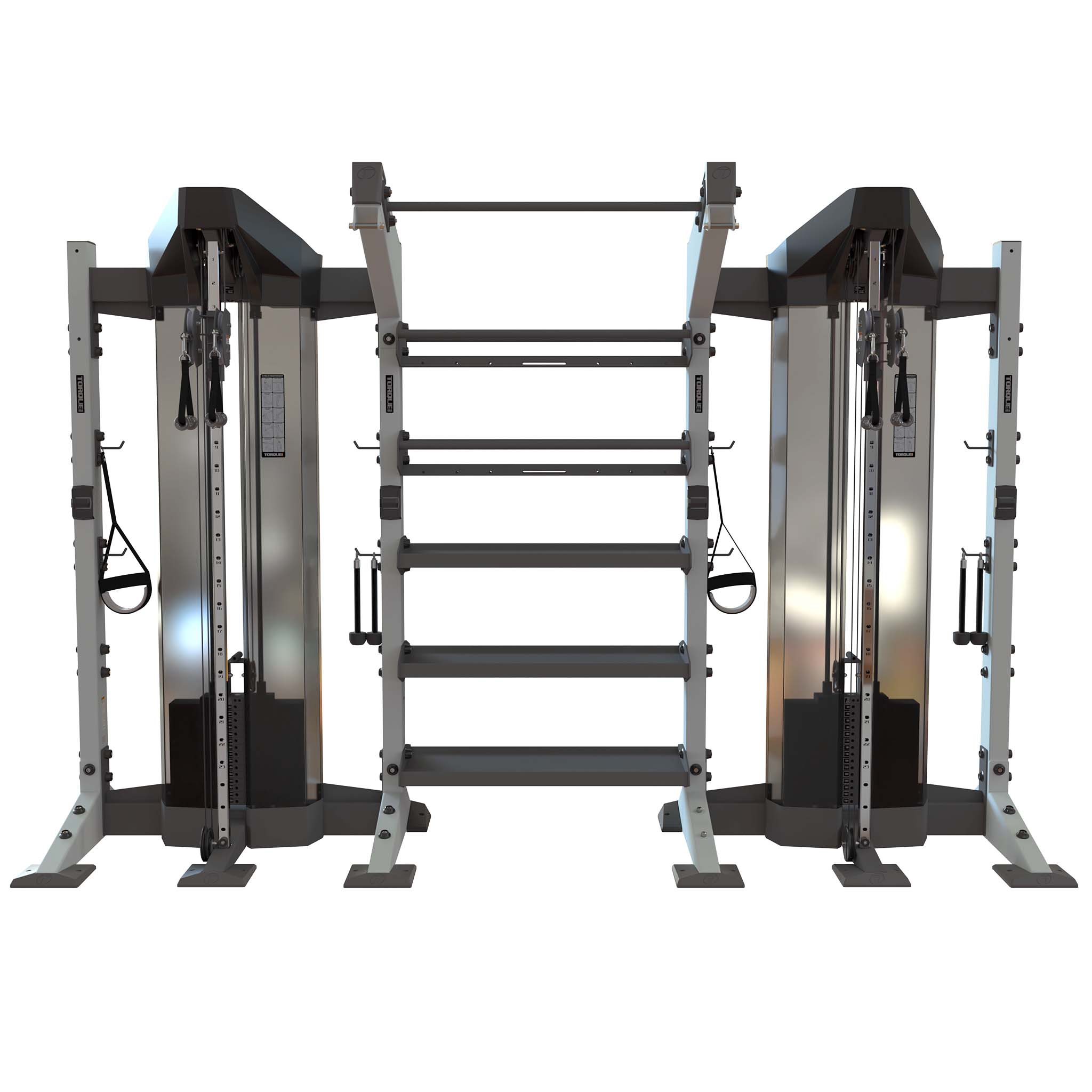 3-Module X-SELECT Wall Cable Station