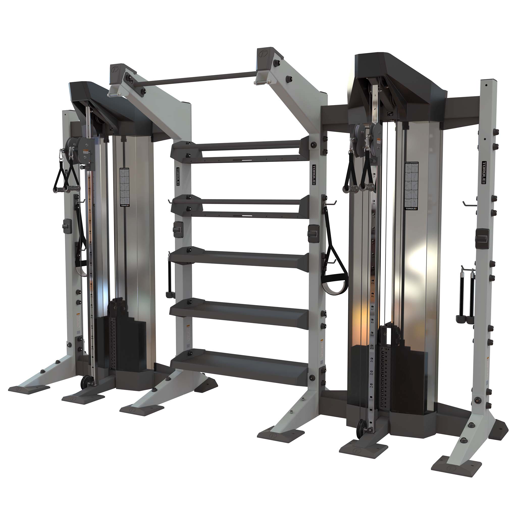 3-Module X-SELECT Wall Cable Station
