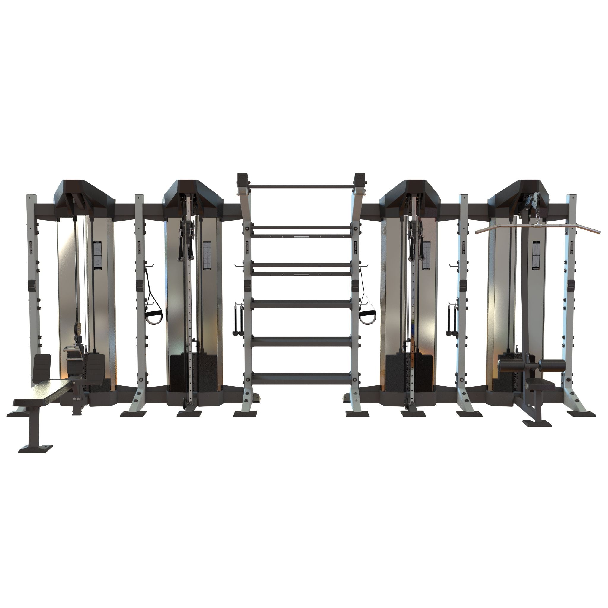 5-Module X-SELECT Wall Cable Station
