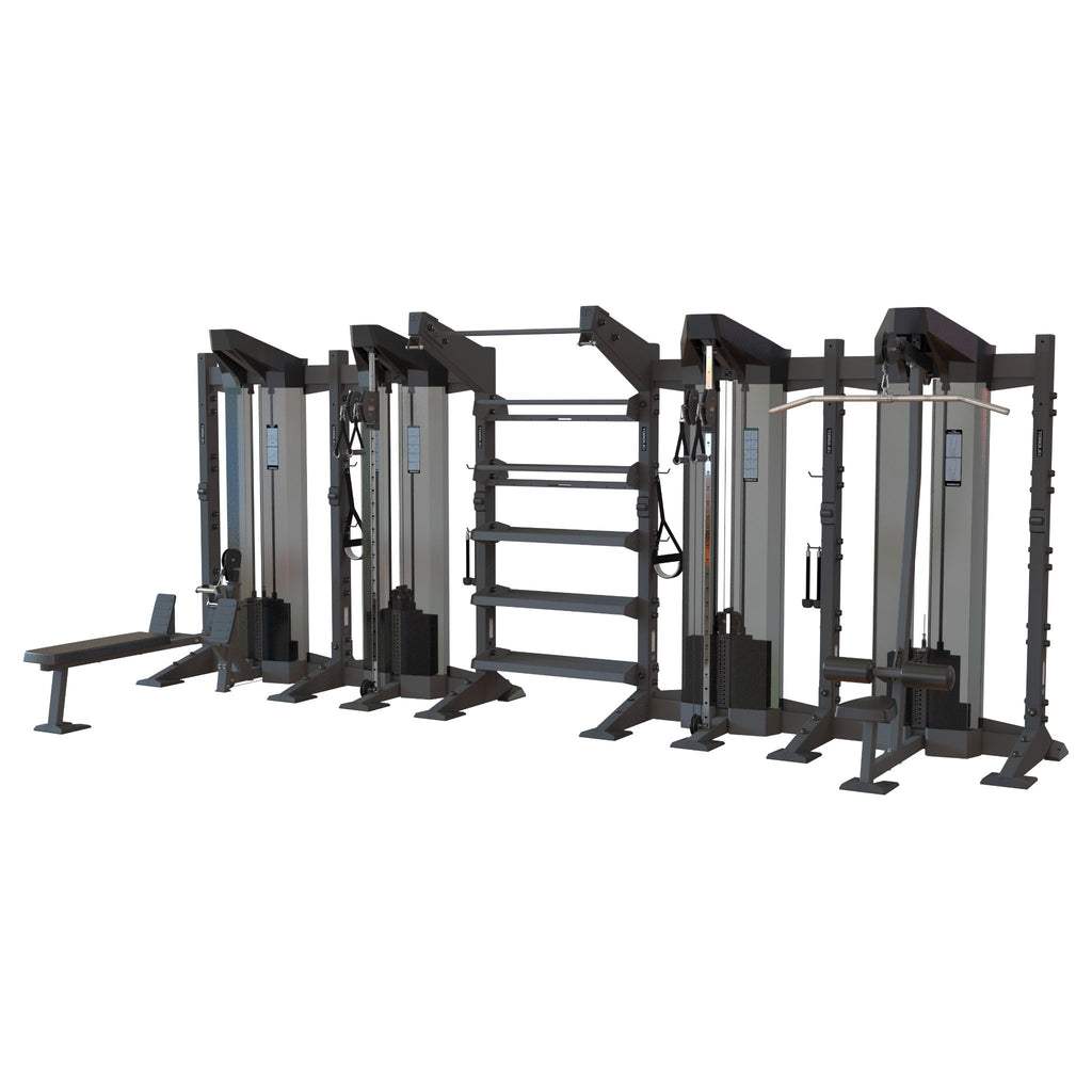 5-Module X-SELECT Wall Cable Station
