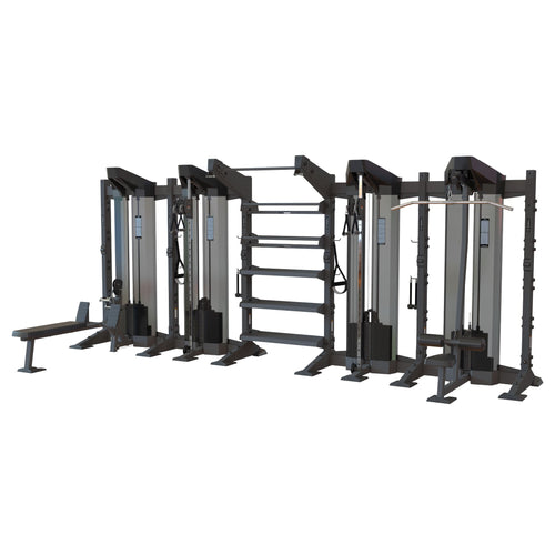 5-Module X-SELECT Wall Cable Station