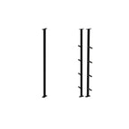 Weight And Accessory Storage Uprights