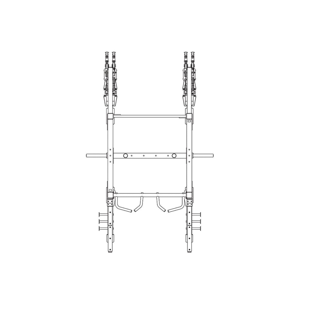 24 X 4 Foot Siege Storage Cable Rack